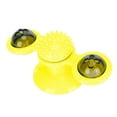 thumbnail image 4 of Windmill Cat Toy, Attractive Cat Turntable Toy  Rotating Cat Toy With Battery In For Teasing Cat Yellow,Blue,Green, 4 of 8