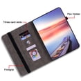 thumbnail image 7 of FJLBDE Case for Oppo Realme Pad Mini 8.7 inch 2022, PU Leather Cover Flip Folio Stand Card Slot, Red, 7 of 7