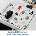 thumbnail image 6 of Ice Hockey 8.3x9.8 Inch Square Non-Slip Rubber Bottom Printed Mouse Pad, Desk Pad for Office and Gaming, 6 of 6