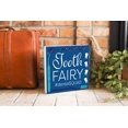 thumbnail image 3 of Tooth Fairy Dental Squad Blue Toothbrush 10 x 10 Wood Tabletop Sign Plaque, 3 of 4