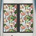 thumbnail image 2 of Rainbow Floral Static Cling Window Film Removable Decal For Glass Doors No Privacy Sticker with 5 Botanical Designs, 2 of 5