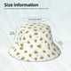 thumbnail image 3 of Fotbe Bee Sombrero Tipo Pescador con Estampado – Sombrero de Sol de Algodón de Moda para Playa, Golf, Pesca, 3 of 6
