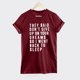 thumbnail image 1 of Puntoco moda mujer cuello redondo camisa camisetas de manga corta camiseta impresión de letras camisa tops blusa Puntoco Puntoco-4483, 1 of 4