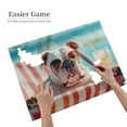 thumbnail image 2 of Dog Sunglasses Beach Chair Drink 1000-Piece Wooden Jigsaw Puzzle for Adults, Fun & Challenging Family Brain-Teaser, Perfect Home Decor & Gift, 2 of 7