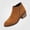 Brown, variant on WAVSUF Women's Low Heel Ankle Boots Soft Sole Wide Width Pointed Toe Fall Suede Chunky Boots Black 6