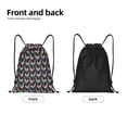 thumbnail image 4 of Bingfone Bohemian Chicken Drawstrings Backpacks Bags for Men Women Gym Drawstrings Bag-Small, 4 of 8