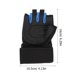thumbnail image 5 of EeaseMX 1 par de guantes de medio dedo para fitness, para hombre, para montar a caballo al aire libre y levantamiento de pesas (azul oscuro, talla L), 5 of 7