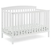 Delta Children Hanover 6-in-1 Convertible Baby Crib, Bianca White