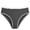 Grey, variant on Big Girls Solid Color Block Trim Swim Briefs, Stretch Separate Swim Bottoms, Soft Anti Exposure Pool Water Sports Outfit for Student Girls 6-14Y