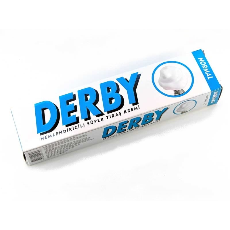 Derby Shaving Cream Normal Unscented Regular 100g 3.5oz (1000g net, 35