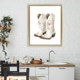 thumbnail image 3 of Stupell Industries Southwestern Boots in Bloom Gold Floating Frame Canvas Art, 25 x 31, by Svetlana Aleynikova, 3 of 8