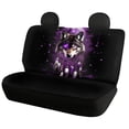 thumbnail image 2 of Mumeson Dream Catcher Wolf Car Seat Covers, Universal Fit Car Seat Covers Full Set 4 Piece Stretchy Fabric Front Rear Seat Cover Automotive Interior Accessories C88, 2 of 3