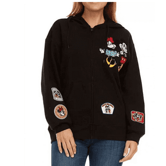 Mickey Mouse & Friends 1/4 Zip Fleece Sweatshirt, Women's