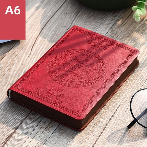 Giaone Vintage Notebook Journal Notepad Personal Diary Thick Sketchbook Lined