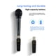 thumbnail image 5 of 2X Convertidor de Micrófono Inalámbrico Uhf Transmisor Receptor Xlr para Micrófono Adaptador Receptor Transmisor de Guitarra 640-690Mhz, 5 of 5