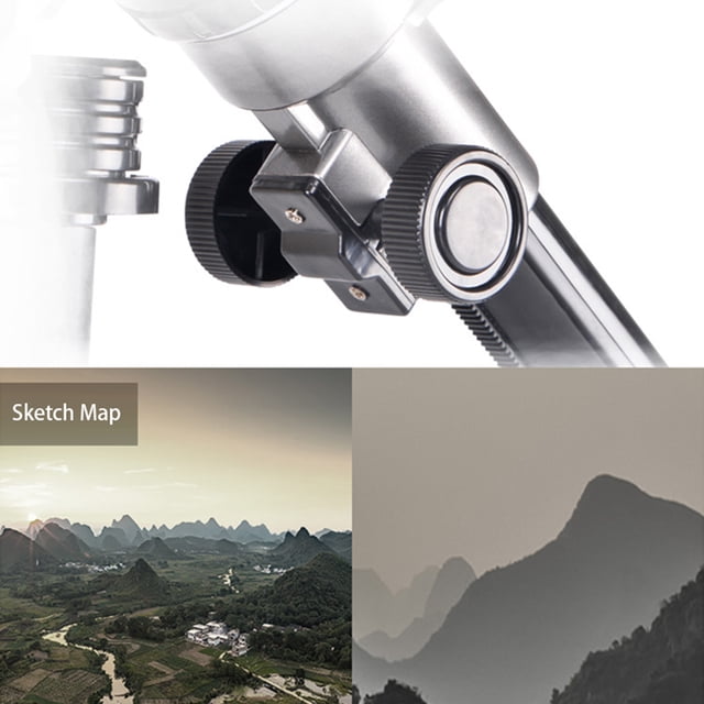 Monóculo Monocular del experimento de los niños del telescopio astronómico profesional del alto aumento Sywqhk Para Estrenar