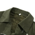thumbnail image 4 of FOCUSNORM Veste en Similicuir pour Femmes Slim Moto Biker Cardigan Zip Short Coat, 4 of 5