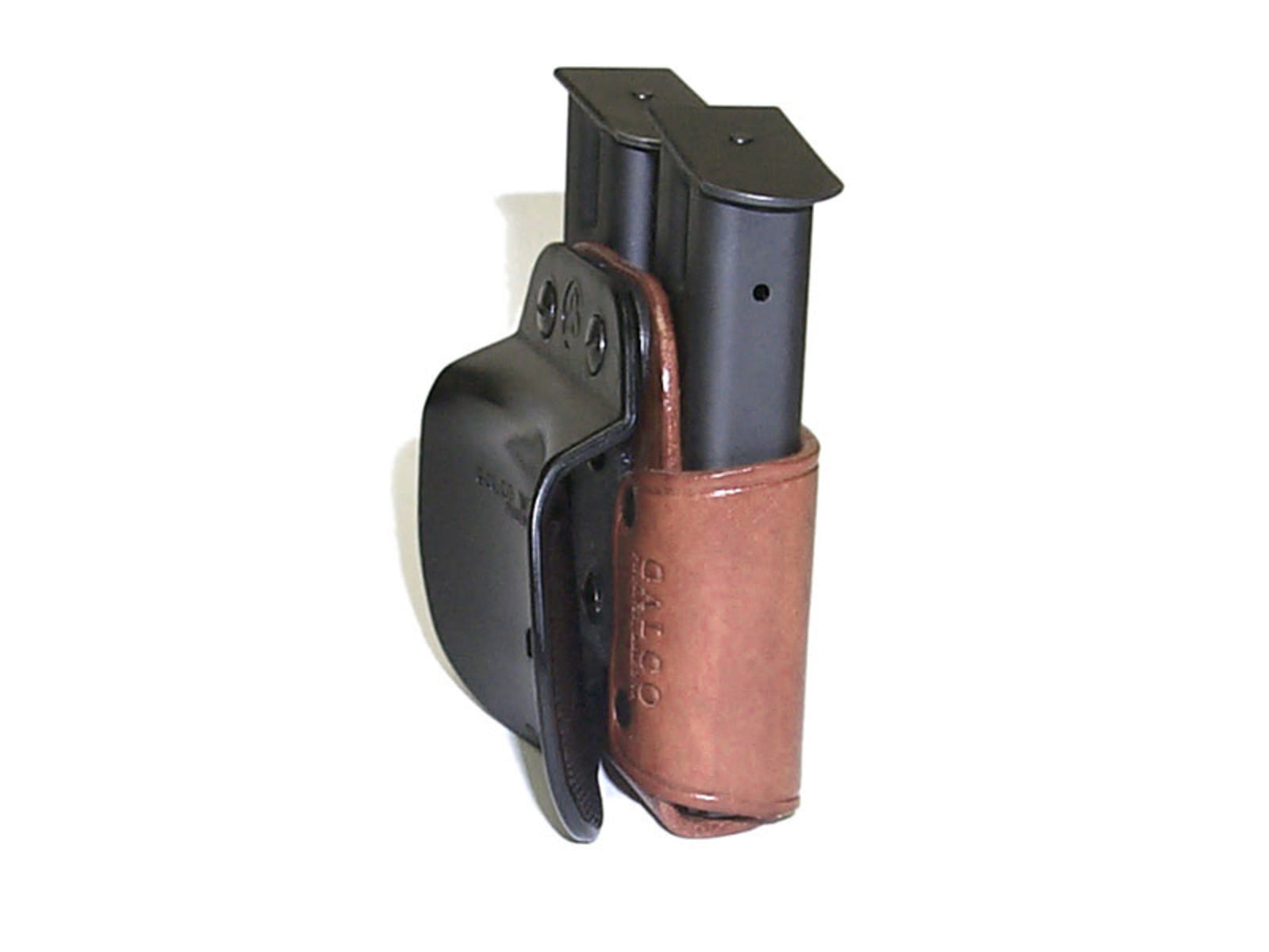 GALCO DOUBLE MAG PADDLE 22B FITS BELTS UP TO 1.75" BLACK LEATHER