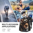 thumbnail image 6 of Fuzoiu Steampunk Squirrel Pilot Print Large Capacity Backpack,Travel Backpack,Laptop Bag,College School Rucksack Bag,for School, Travel & Outdoor Activities, 6 of 6