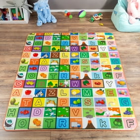 Baby Alphabet Educational Mat Toddler Activity Creeping