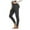 Dark Gray, variant on Splozh Cotton Leggings for Women Fleece Leggings Women Solid Color High Waist Autumn and Winter Sports Outdoor Abdomen Soft Warm Leggings Hot Pink,S