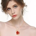 thumbnail image 1 of Collar En Forma De Corazón, Collar Con Colgante De Diamantes De Imitación, Para Mujer Para Navidad/Día De San Valentín/Día De La Madre Y Regalos Especiales Para Ella ANGGREK Pendant Necklace, 1 of 8