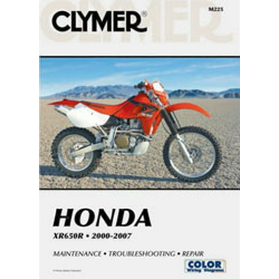 Clymer Repair/Service Manual '00-07 XR650R (M225)