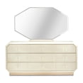 thumbnail image 3 of Michael Amini La Rachelle 9-Drawer Dresser with Mirror - Champagne, 3 of 10