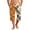 Orange, variant on Mens Swim Trunks Men's Casual Hawaiian Print Drawstring Cropped Capri Pants Summer Swim Trunks Beach Shorts with Elastic Waist Resort Style for Vacation Pool Luau Army Green L