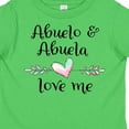 thumbnail image 4 of Inktastic Abuelo and Abuela Love Me- Heart Grandchild Boys or Girls Toddler T-Shirt, 4 of 5