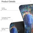 thumbnail image 4 of Yayeee Faucet Mat for Kitchen Sink 14.7" Diatomite Long Splash Guard Pad, Beautiful Floral Moon, 2 Pack, 4 of 7
