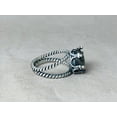thumbnail image 4 of Heaven Crafts Green Labradorite Ring 925 Sterling Silver Handmade Boho Statement Ring For Women, 4 of 6