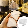thumbnail image 4 of TOOYFUL 6x5x Triangle Puff Box Case Powder Puff Container Anti Pollution for Travel, 4 of 8