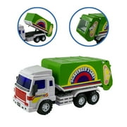 New Medium Duty Friction Powered Garbage Truck Dumps