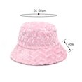 thumbnail image 2 of Yanyanz Bucket Hats for Women, Japanese And Korean Version of The New Plush Fishing Cap Female Basin Cap Autumn And Winter Warm Hat Ladies Outdoor Fashion Sun Hat, Hat Blue One Size, 2 of 5