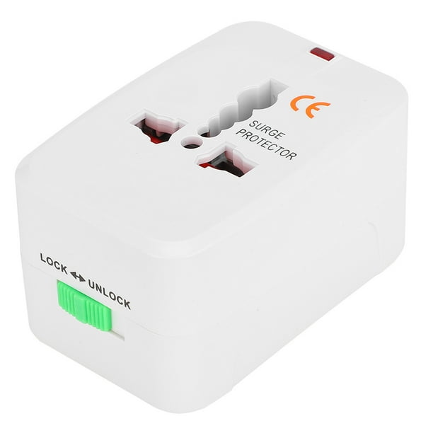 Adaptador de enchufe global multifuncional ANGGREK de material ABS