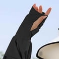 thumbnail image 6 of Vmvidoty Women's Cooling Shawl Arm Sleeve Neck Sun Protection Cape Sun-proof Cover Cloak for Women Summer SPF Long Sleeve Black Free Size, 6 of 6