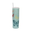 thumbnail image 1 of hometrends 20oz STAINLESS STEEL TUMBLER BUTTERFLY, 1 of 2