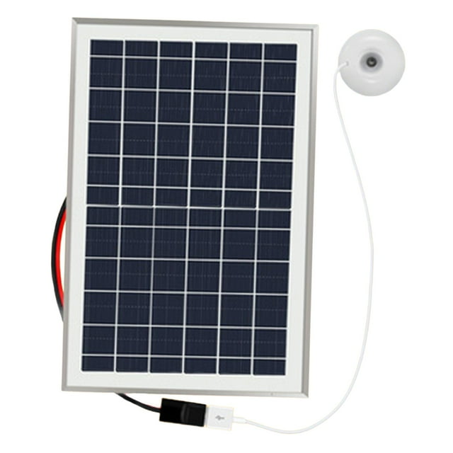 Mini humidificador de panel solar, humidificador atomizador resistente, humidificador de aire portátil 5V 10W