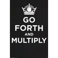 thumbnail image 1 of Affiche Laminé Go Forth And Multiply (24 x 36), 1 of 1