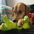 thumbnail image 3 of Juguete para perros Tender-Tuffs Standing Croc con chirriador resistente a pinchazos, 3 of 6