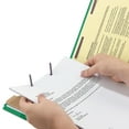 thumbnail image 3 of Smead 18733 Pressboard Classification Folders, Legal, Four-Section, Green, 10/Box, 3 of 10