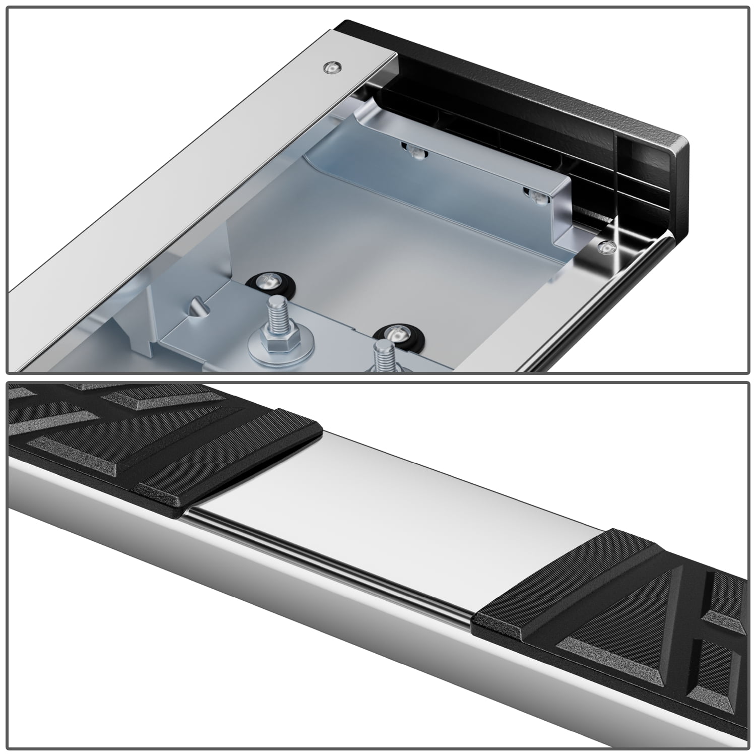 Nuvision for 13-20 Nissan Pathfinder 6.5" Premium Running Boards Side Step Pedal Nerf Bar