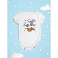 thumbnail image 3 of Cute Baby Panda In Basket Bodysuit Infant -Image by Shutterstock,  Newborn, 3 of 4