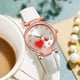 thumbnail image 2 of Reloj de pulsera de cuarzo para mujer, ideal para niñas y niños. Diseño con manecillas y números. Accesorios para el tiempo libre., 2 of 2