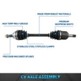 thumbnail image 7 of Bodeman Front Left Driver Side CV Axle Shaft Assembly for 2001-2005 Kia Rio w/Automatic Transmission, 7 of 7