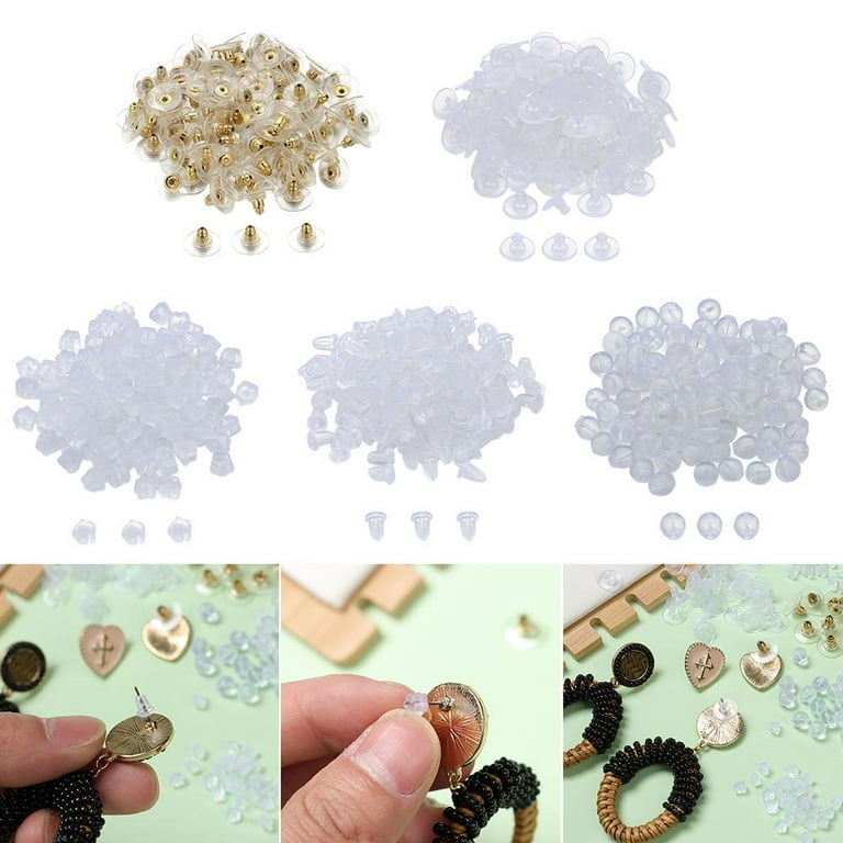 Silicone Earrings Back Stoppers  Silicone Rubber Jewelry Making