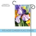 thumbnail image 5 of Toland Home Garden Iris Field Flower Spring Flag Double Sided 12x18 Inch, 5 of 5