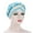 Sky Blue, variant on EnJoCho Women Foldable Cap Pleated Head Wraps Scarf Turban Chemo Caps for Cancer Patient, Cancer Headwear