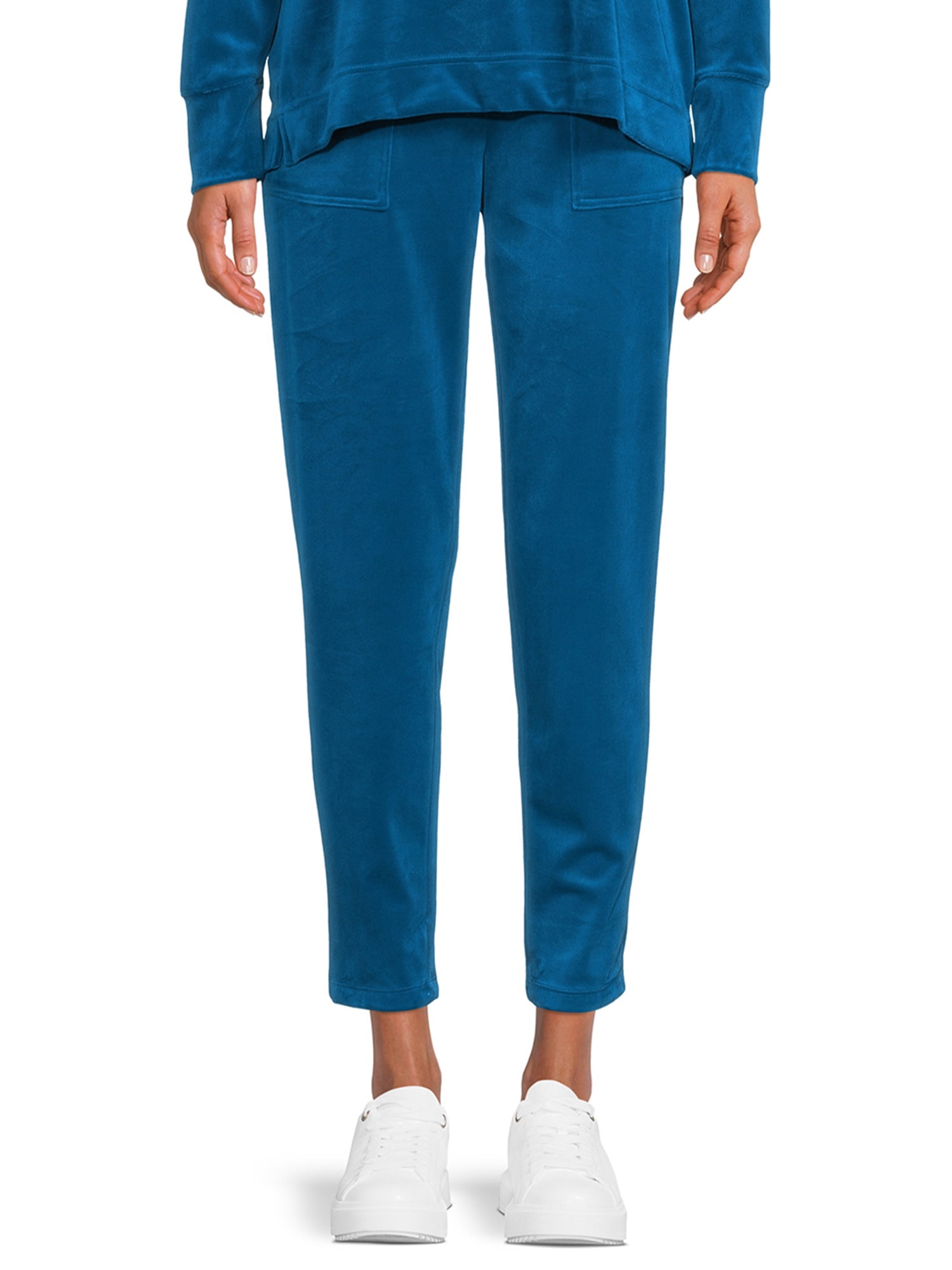 Time and Tru Women's Velour Jogger Pants